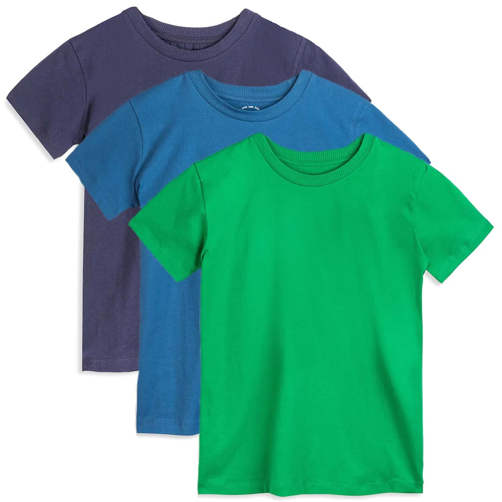 Mightly Boys Navy | Green | Blue T-Shirt size: 2-5T